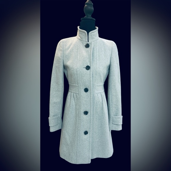 J. Crew Jackets & Blazers - J. Crew Tailored Light Gray Coat